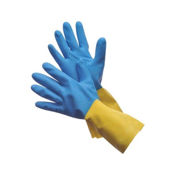 Blue Neoprene Over Yellow Latex 41-0038