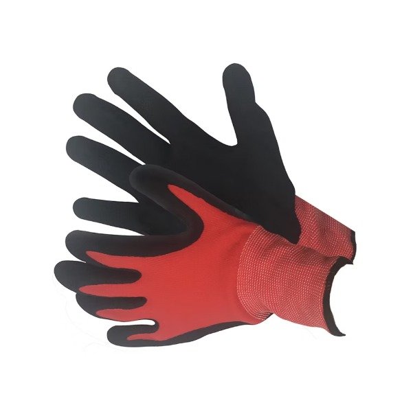 Red Nylon & Spandex Shell with Black Nitrile Coating 50-8836RBK